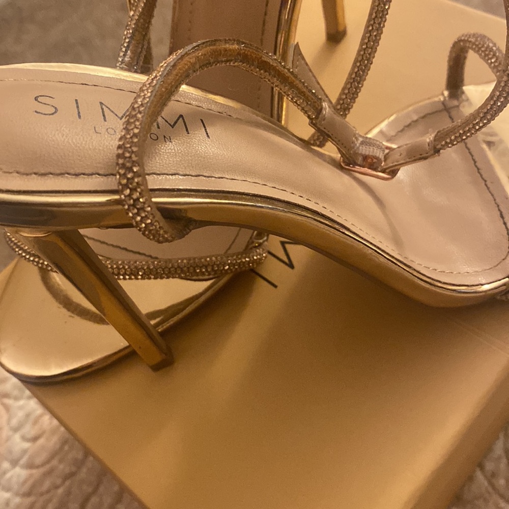 Rose Gold SIMMI HEELS - Picture 4 of 4
